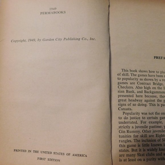 The Handy Book of Indoor Games Vintage Book 1949 - Picture 3 of 11